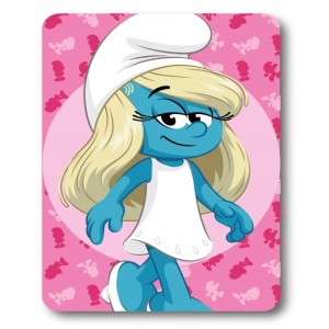 KOC POLAROWY SMERFY 140X100 KOCYK DZIECIĘCY PLED POLAR SMURFS SMERFETKA