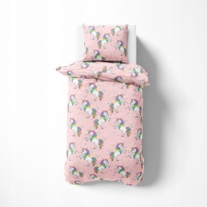 POŚCIEL bawełniana JEDNOROŻEC 140x200 cm