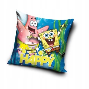 POSZEWKA na poduszkę SPONGEBOB 40x40 cm