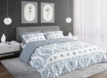 POŚCIEL bawełniana Pure Sateen 220x200 + 2x 70x80 komplet 3 częściowy
