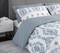 POŚCIEL bawełniana Pure Sateen 220x200 + 2x 70x80 komplet 3 częściowy