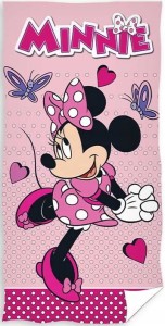 RĘCZNIK bawełniany MYSZKA MINNIE 70x140 cm MICKEY