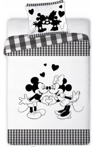 POŚCIEL 160x200 Disney MYSZKA MINNIE@MICKEY
