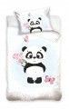 POŚCIEL dziecięca PANDA 100x135 niemowlęca