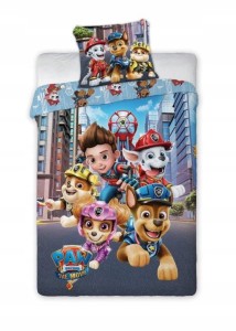 POŚCIEL dziecięca PSI PATROL THE MOVIE 160x200 PAW