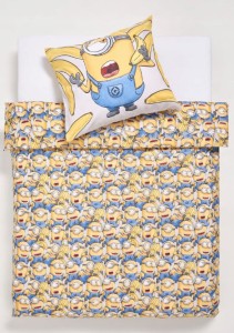 POŚCIEL bawełniana MINIONKI 160x200 cm
